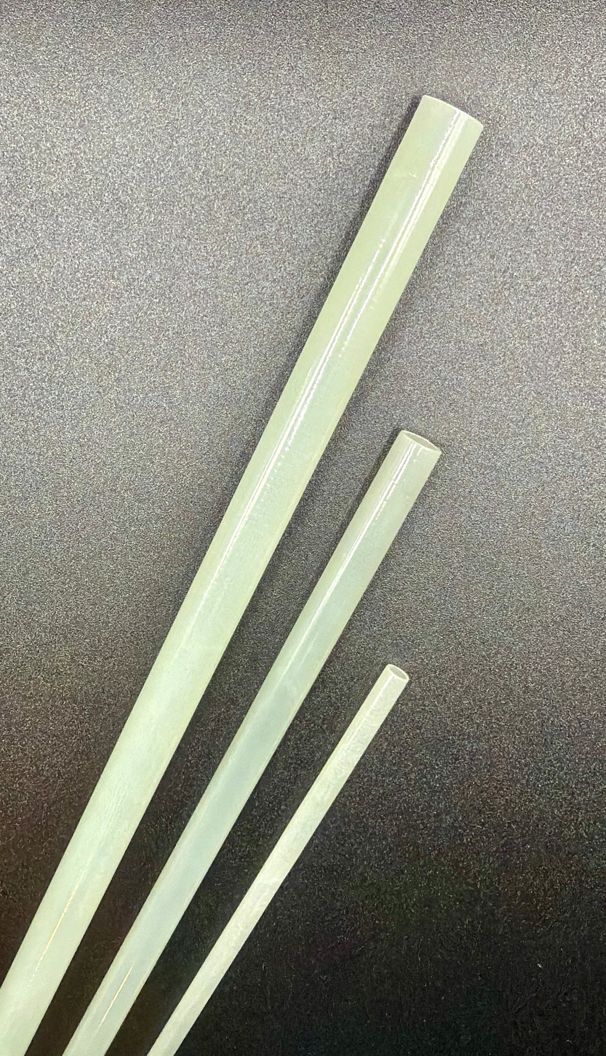 7' Premium Fiberglass 3 weight 3pcs Spigot Ferrule Transparent White