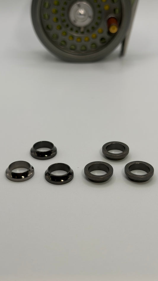 Gunmetal Pac Bay Brass Knurled Winding Checks