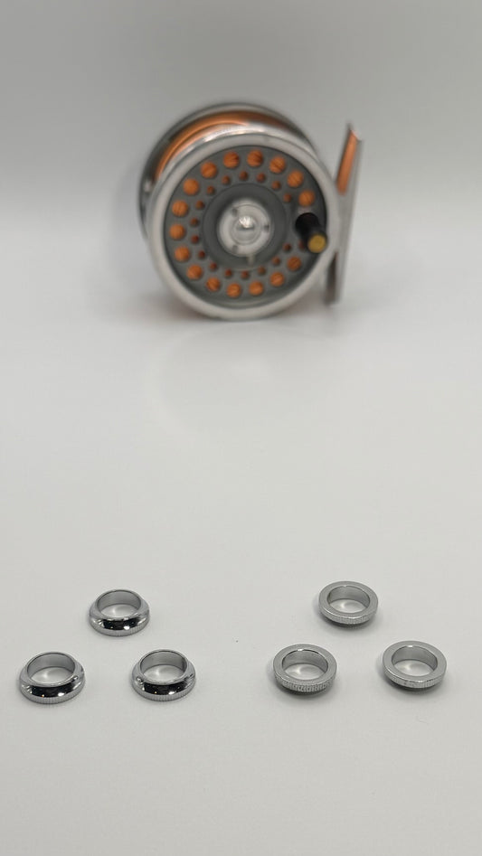 Chrome Pac Bay Brass Knurled Winding Checks